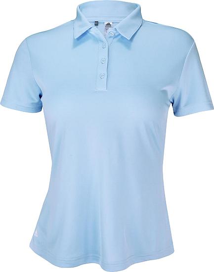 Now Golf Locker Adidas Women s Performance Solid Golf Shirts ON SALE